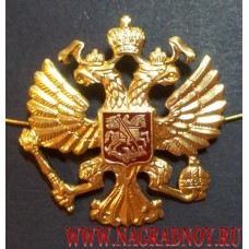 Эмблема на тулью фуражки Герб России