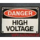 Нашивка danger high voltage
