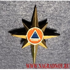 Петличная эмблема МЧС России нового образца