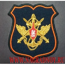 Нарукавный знак должностных лиц Генерального штаба ВС РФ для парадного кителя