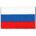 Нашивка с термоклеем Флаг Российской Федерации