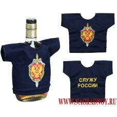 Рубашка-сувенир с вышитой эмблемой ФСБ России