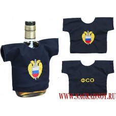 Рубашка-сувенир с вышитой эмблемой ФСО России