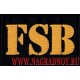 Нашивка FSB