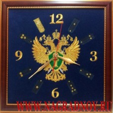 Настенные часы с символикой Прокуратуры России