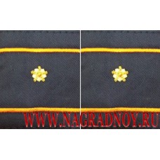 Наплечные знаки Командира отделения пожарной части ТУ ГКУ МО Мособлпожспас