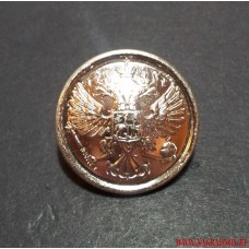 Пуговица Герб России 14 мм серебряного цвета