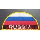 Нашивка на рукав RUSSIA для формы сотрудников МЧС России