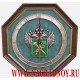 Настенные часы с эмблемой Федеральной таможенной службы России