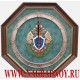 Настенные часы с символикой Пограничной службы ФСБ России
