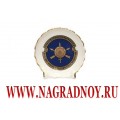 Настольная плакетка из фарфора с эмблемой РВСН России