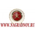 Настольная плакетка из фарфора с эмблемой Сухопутных войск России