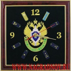 Часы настенные с символикой ПС ФСБ РФ