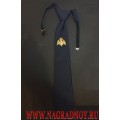 Форменный галстук с вышитой эмблемой Росгвардии