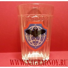 Граненый стакан с эмблемой Военной разведки