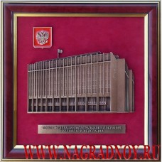 Плакетка Здание Совета Федерации