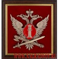 Плакетка с эмблемой Федеральной службы исполнения наказаний РФ