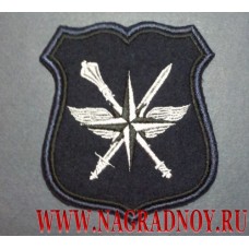 Нарукавный знак принадлежности к Департаменту транспортного обеспечения МО РФ