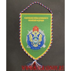 Вымпел с символикой Пограничного управления ФСБ России по Республике Алтай