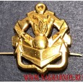 Петличная эмблема Инженерные войска золотого цвета