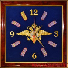 Часы настенные с эмблемой МВД России