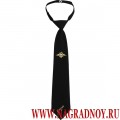 Форменный галстук с вышитой эмблемой МВД России