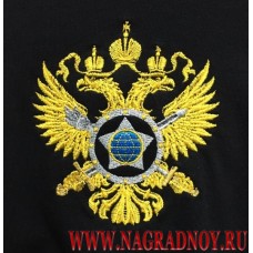 Футболка с вышитой эмблемой Службы внешней разведки России СВР РФ