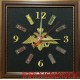 Настенные часы с эмблемой Вооруженных сил РФ и погонами