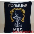 Подушка с вышивкой Центральный аппарат МВД