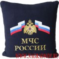 Подушка с вышитой эмблемой МЧС России