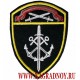 Нашивка на рукав Морские воинские части Росгвардии Северо-Западного округа