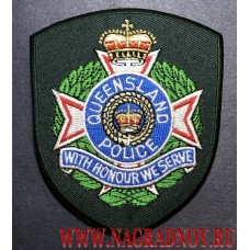 Нашивка Queensland police