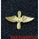 Петличная эмблема Авиация золотого цвета