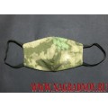 Камуфлированная многоразовая маска расцветки Мох зелёный