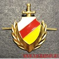 Петличная эмблема милиции Республики Южная Осетия