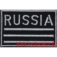 Универсальная нашивка patch Russia с липучкой