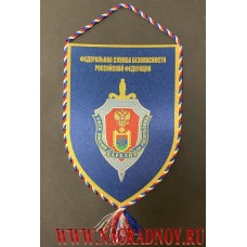 Вымпел с эмблемой УФСБ России по Республике Карелия