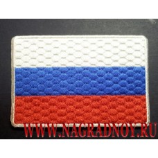 Нашивка с термоклеем Флаг России