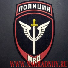 Нашивка на рукав сотрудников спецподразделений МВД России