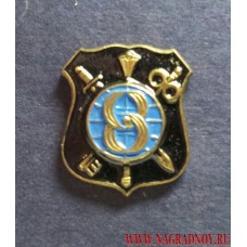 Лацканный значок Эмблема Восьмого управления Генерального штаба